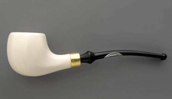 Zenith pipe - Bombay facet - white