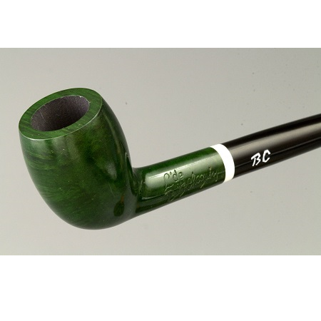 Butz Choquin pipe - long stem - green