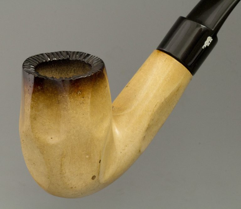 Tanganyika meerschaum pipe yellow