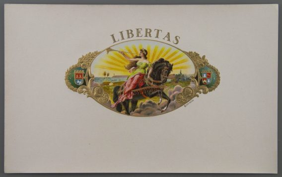 Libertas cigar label