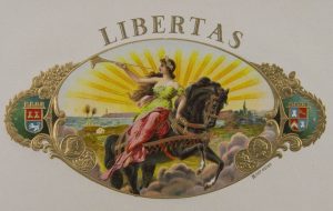 Libertas cigar label