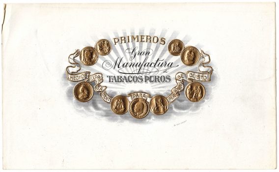 Primeros cigar label